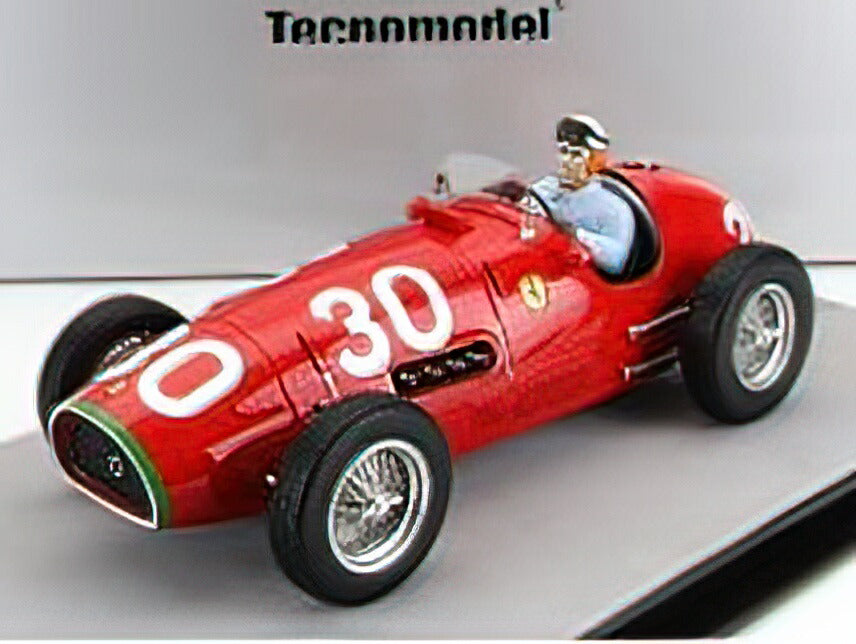 FERRARIフェラーリ F1 500 F2 N 30 WINNER SWISS GP (with pilot figure) 1952 PIERO  TARUFFI - RED /Tecno 1/18ミニカー