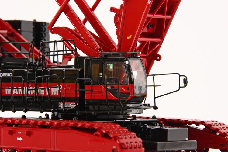 ギャラリービューアに画像をロードする, Mammoetマムート Kobelcoコベルコ CKE2500G クローラークレーン ジブ /TONKIN 1/50 建設機械模型 ミニカー