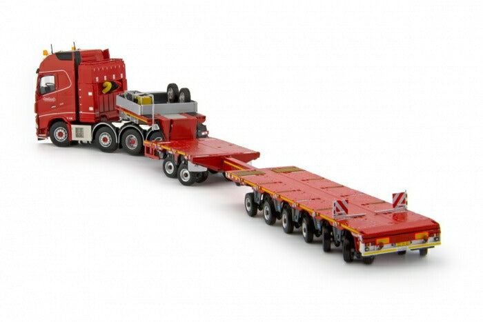 ギャラリービューアに画像をロードする, 【予約】2015年4-6月以降発売予定ノーテブーム Red Line Volvo FH4 8x4 - Nooteboom Multi-PX 2+6 トラックトレーラー /Tonkinトンキンレプリカ 1/50 建設機械模型 ミニカー