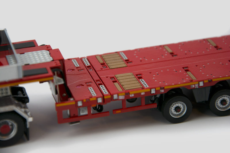 ギャラリービューアに画像をロードする, Scaniaスカニア R500 Streamline 8X4&Noteboomノーテブーム Multi-PX6軸 セミ底床トラック トレーラー /トンキンレプリカ 建設機械模型 工事車両 1/50 ミニチュア