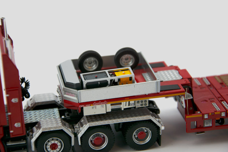 ギャラリービューアに画像をロードする, Scaniaスカニア R500 Streamline 8X4&Noteboomノーテブーム Multi-PX6軸 セミ底床トラック トレーラー /トンキンレプリカ 建設機械模型 工事車両 1/50 ミニチュア