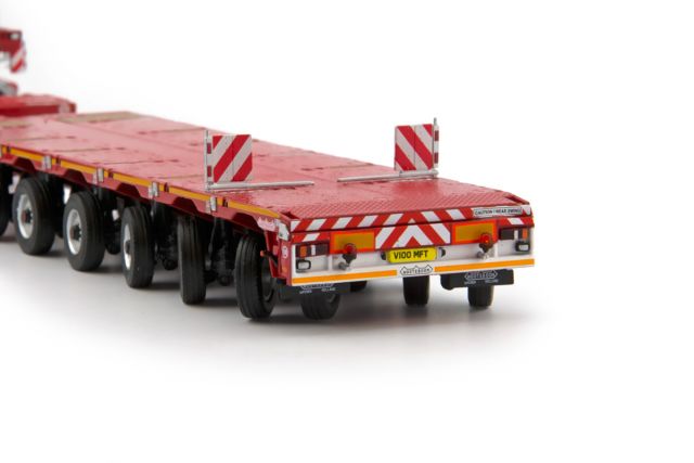 ギャラリービューアに画像をロードする, MCFADYENS MULTI-PX 6軸 + SCANIA 8X4トラックトラクター/トンキンレプリカ 建設機械模型 工事車両 1/50 ミニチュア