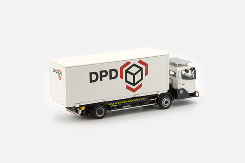 特注KAMAG Wiesel White with DPD Container トラック コンテナ/TONKIN 建設機械模型 工事車両 1/50 ミニチュア