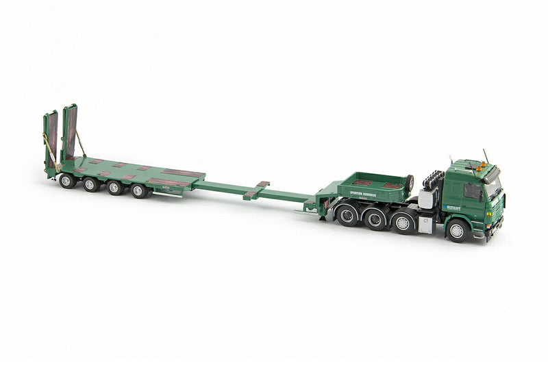 ギャラリービューアに画像をロードする, 【予約】10-12月以降発売予定Schindler SCANIAスカニア R143 8x4 -4ax Gold semi トラック /Tonkin IMC 建設機械模型 工事車両 1/50 ミニチュア