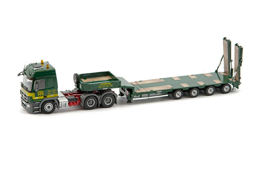 Thomen メルセデスベンツアクトロス L 6x4-Goldhofer 4 axleトラック /Tonkin IMC 建設機械模型 工事車両 1/50 ミニチュア