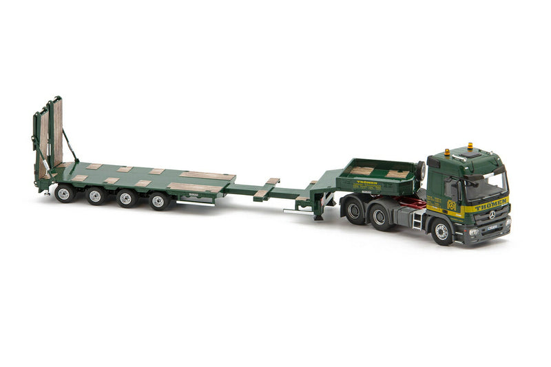 ギャラリービューアに画像をロードする, Thomen メルセデスベンツアクトロス L 6x4-Goldhofer 4 axleトラック /Tonkin IMC 建設機械模型 工事車両 1/50 ミニチュア