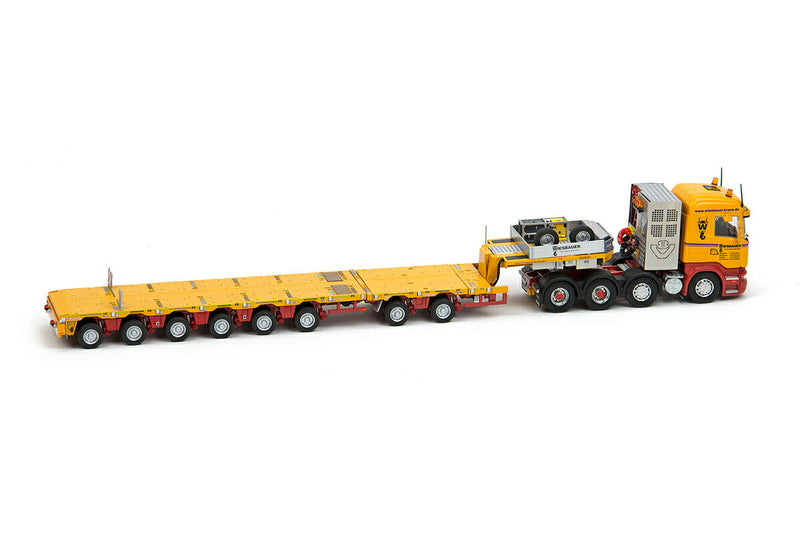 ギャラリービューアに画像をロードする, Wiesbauer SCANIAスカニア 8x4 - MCOPX 2+6トレーラー /Tonkin IMC 建設機械模型 工事車両 1/50 ミニチュア