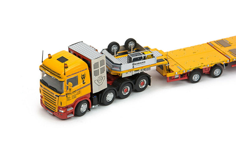 ギャラリービューアに画像をロードする, Wiesbauer SCANIAスカニア 8x4 - MCOPX 2+6トレーラー /Tonkin IMC 建設機械模型 工事車両 1/50 ミニチュア