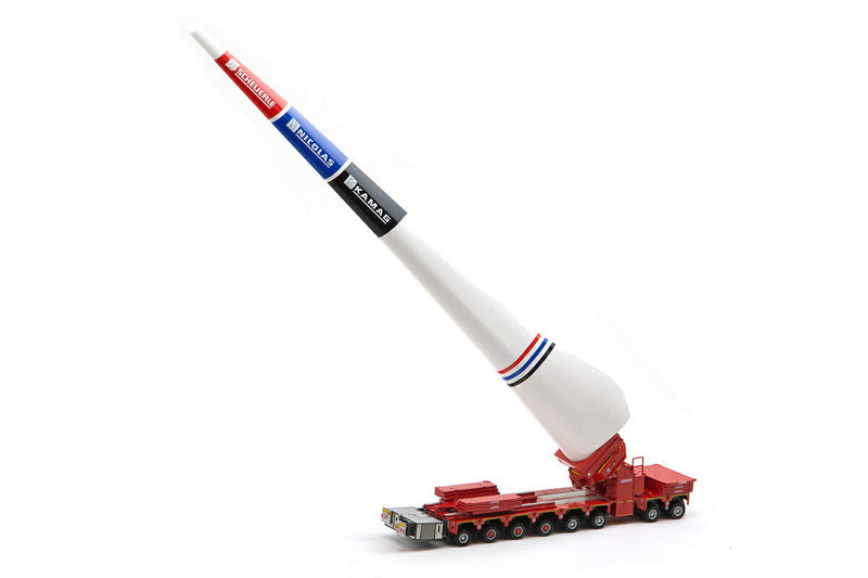 ギャラリービューアに画像をロードする, 【予約】10-12月以降発売予定TII Scheuerle Intercombi 2 + 6 + PB Windblade adapter Windmill wingトレーラー /Tonkin IMC 建設機械模型 工事車両 1/50 ミニチュア