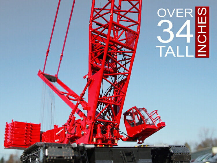 ギャラリービューアに画像をロードする, Manitowocマニトワック 16000 Lattice-Boom クローラークレーン 34インチ /建設機械模型 工事車両 Towsleys 1/50 ミニチュア