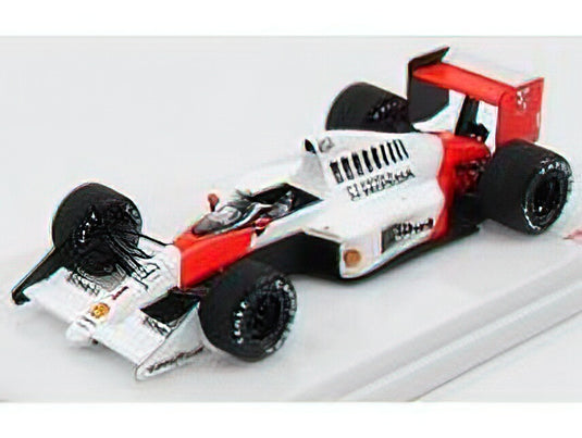 McLARENマクラーレン - F1 MP4/5 N 1 WINNER GERMAN GP 1989 A.SENNA - WHITE RED /TrueScale 1/43 ミニカー