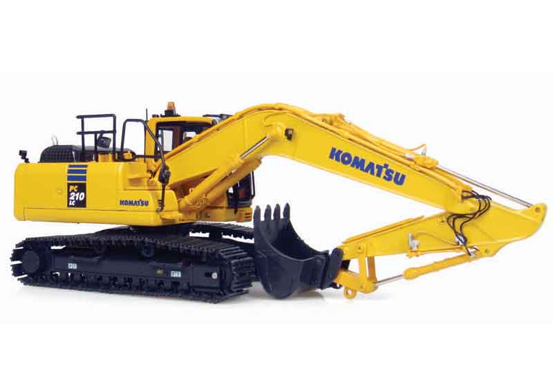 ギャラリービューアに画像をロードする, KomatsuコマツPC 210 LC-10 Track Excavator油圧ショベル UniversalHobbiesユニバーサルホビー 建設機械模型 工事車両 1/50 ミニチュア