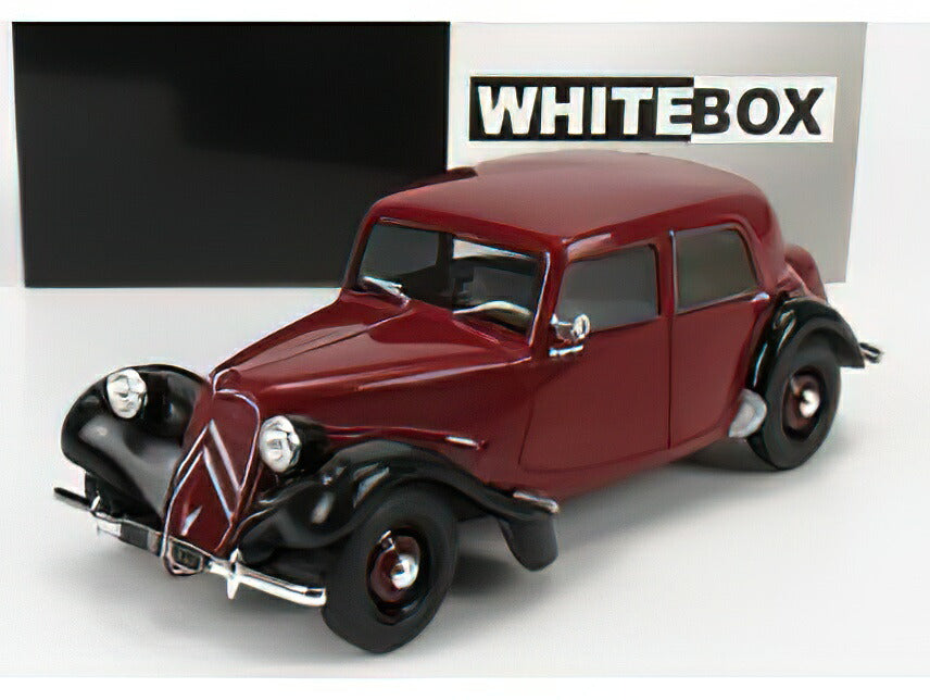 CITROEN - TRACTION AVANT 11BL 1956 - RED BLACK /WHITEBOX 1/24 ミニカー – ラストホビー