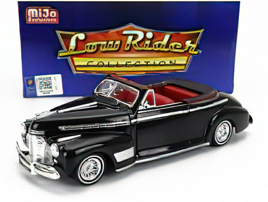 【予約】CHEVROLET SPECIAL DE LUXE カブリオレ オープン ローライダー 1941 ブラック/ WELLY 1/24 ミニカー