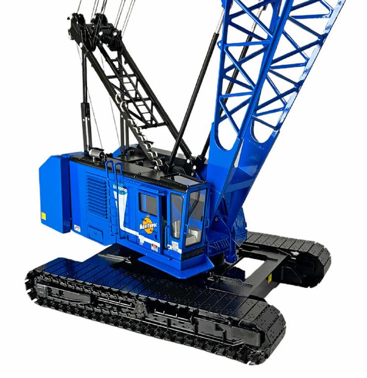 ギャラリービューアに画像をロードする, Manitowocマニトワック 4100 Lampson クローラークレーン /Weiss 建設機械模型 工事車両 1/50 ミニカー