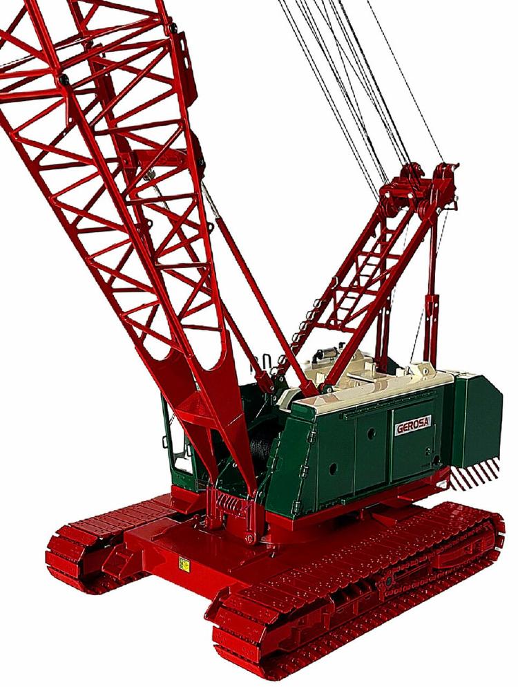 ギャラリービューアに画像をロードする, Manitowocマニトワック 4100 Gerosa クローラークレーン /Weiss 建設機械模型 工事車両 1/50 ミニカー