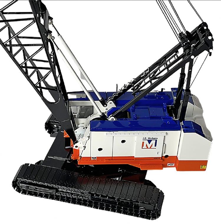 ギャラリービューアに画像をロードする, Manitowocマニトワック 4100 JE McAmis クローラークレーン /Weiss 建設機械模型 工事車両 1/50 ミニカー