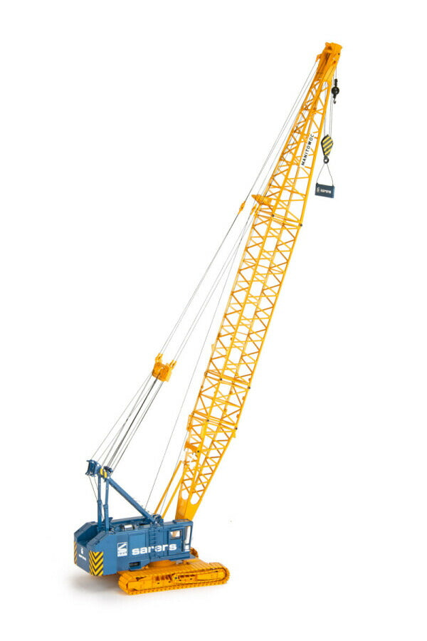 ギャラリービューアに画像をロードする, Sarens特注 MANITOWOC 4100W クローラークレーン /Weiss 建設機械模型 工事車両 1/50 ミニカー