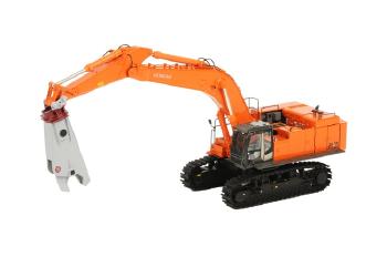 日立 ZX870 バックホウ 油圧ショベル ユンボ Scissor attachment 500台限定 /WSIダブリューエスアイ 04-1035 1/50 重機