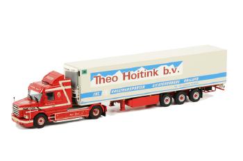 ギャラリービューアに画像をロードする, Hoitink SCANIAスカニア T113/T143 Streamline リーファートレーラー Thermoking 3軸 /WSIダブリューエスアイ 1/50 9665