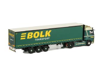 ギャラリービューアに画像をロードする, Bolk Transport B.V. VOLVOボルボ FH3 Globetrotter カーテンサイダー トレーラー 3軸 /WSIダブリューエスアイ 1/50 10138