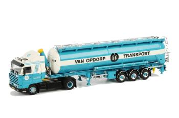 ギャラリービューアに画像をロードする, van Opdorp SCANIAスカニア R113/R143 Streamline バルクトレーラー Kipper 3軸 /WSIダブリューエスアイ 1/50 10084