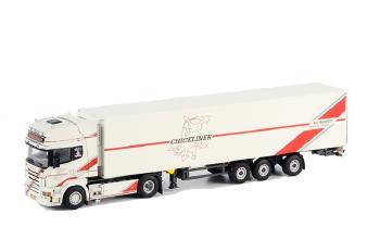 ギャラリービューアに画像をロードする, Chickliner SCANIAスカニア R Topline リーファートレーラー Thermoking 3軸 /WSIダブリューエスアイ 1/50 9972