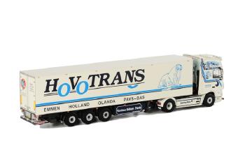ギャラリービューアに画像をロードする, Hovotrans DAF XF 105 Super Space Cab リーファートレーラー Thermoking 3軸 /WSIダブリューエスアイ 1/50 9317