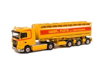 ギャラリービューアに画像をロードする, Bok Transport Sneek DAF XF 105 Space Cab Tanker Powder Welgro 3軸 /WSIダブリューエスアイ 1/50 9271
