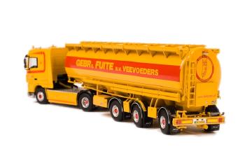 ギャラリービューアに画像をロードする, Bok Transport Sneek DAF XF 105 Space Cab Tanker Powder Welgro 3軸 /WSIダブリューエスアイ 1/50 9271