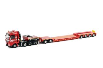 ギャラリービューアに画像をロードする, Kran Saller MAN TGX XXL 4軸低床トレーラー /WSIダブリューエスアイ 1/50 9959