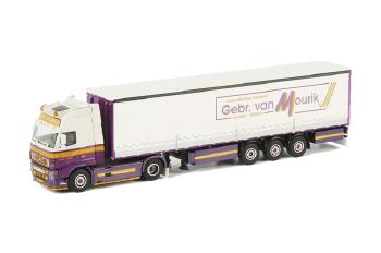 ギャラリービューアに画像をロードする, van Mourik Transport VOLVO FH2 Globetrotter XL カーテンサイダー トレーラー 3軸 /WSIダブリューエスアイ 1/50 10048
