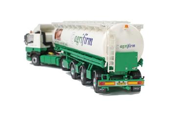 ギャラリービューアに画像をロードする, Agrifirm DAF CF 85 タンクローリー タンクトレーラー Powder Welgro 3軸 /WSIダブリューエスアイ 1/50 9255
