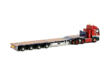 ギャラリービューアに画像をロードする, Norager IVECO Stralis Telesteptrailer + Wing /WSIダブリューエスアイ 1/50 3390479