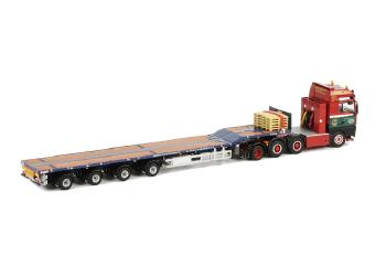 ギャラリービューアに画像をロードする, Norager MAN TGA XXL Telesteptrailer + Wing /WSIダブリューエスアイ 1/50 3390480
