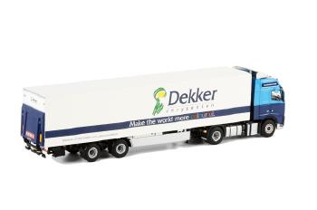 ギャラリービューアに画像をロードする, Dekker Chrysanten VOLVO FH2 Globetrotter リーファートレーラー Thermoking 2軸 /WSIダブリューエスアイ 1/50 9981