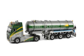 ギャラリービューアに画像をロードする, Schimmel Scherpenzeel ボルボ FH2 Globetrotter XL Tanker Liquid Manure  3軸 /WSIダブリューエスアイ 1/50   9650
