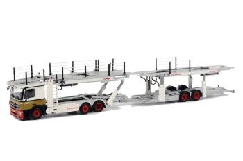ギャラリービューアに画像をロードする, Koopman メルセデス アクトロス Cartransporter 3 + 2軸 /WSIダブリューエスアイ 1/50 9422