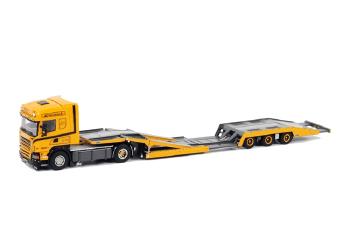 ギャラリービューアに画像をロードする, Tasmol SCANIAスカニア R Highline Trucktransporter 3軸 /WSIダブリューエスアイ 1/50 9851