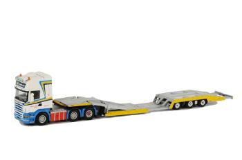ギャラリービューアに画像をロードする, Johan van der Zand SCANIAスカニア R Topline Trucktransporter 3軸 /WSIダブリューエスアイ 1/50 9875