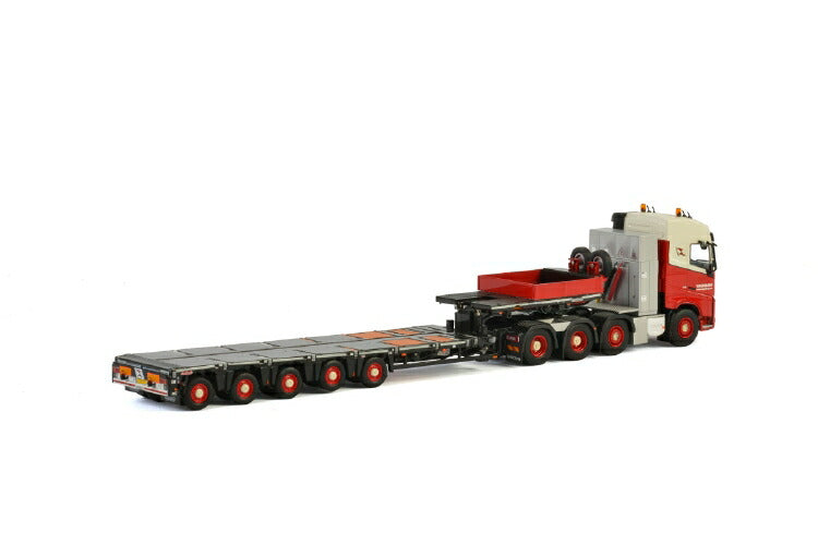 ギャラリービューアに画像をロードする, Wagenborg Volvo FH4 Globetrotter MCO PX - 5 axleトラック 建設機械模型 工事車両 WSI 1/50 ミニチュア