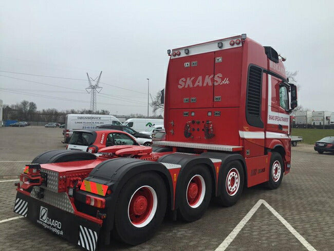 ギャラリービューアに画像をロードする, 【予約】4-6月以降発売予定Skaks Specialtransport Mercedesメルセデスベンツアクトロス SLT Giga Space 8x4 ノーテブーム Multi-PX 5軸 トラック トラクタヘッド /WSI 建設機械模型 工事車両 1/50 ミニチュア