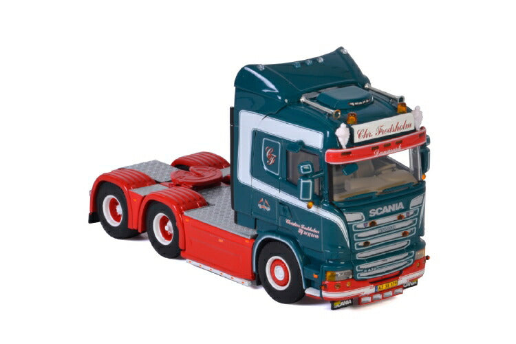 ギャラリービューアに画像をロードする, Fredsholm SCANIA R6 STREAMLINE HIGHLINE 6x2 TAG AXLEトラクタ /建設機械模型 工事車両 WSI 1/50 ミニチュア