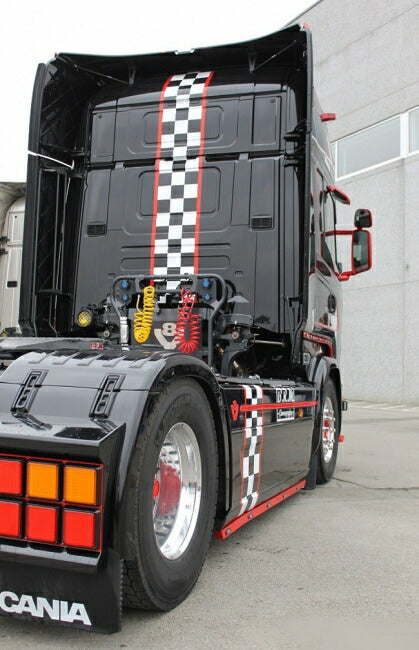 ギャラリービューアに画像をロードする, 【予約】4-6月以降発売予定Staf (B.R.M. Limited Edition) SCANIAスカニア R Streamline Topline リーファートレーラー Carrier 3軸 トラック /WSI 建設機械模型 工事車両 1/50 ミニチュア