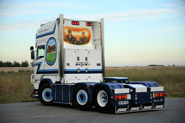 ギャラリービューアに画像をロードする, 【予約】4-6月以降発売予定D'Hoine SCANIAスカニア R Streamline Topline リーファートレーラー Carrier 3軸 トラック /WSI 建設機械模型 工事車両 1/50 ミニチュア