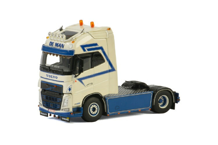 ギャラリービューアに画像をロードする, De Man Transport VOLVO FH4 GLOBETROTTER XL 4x2 トラック トラクタ/建設機械模型 工事車両 WSI 1/50 ミニチュア