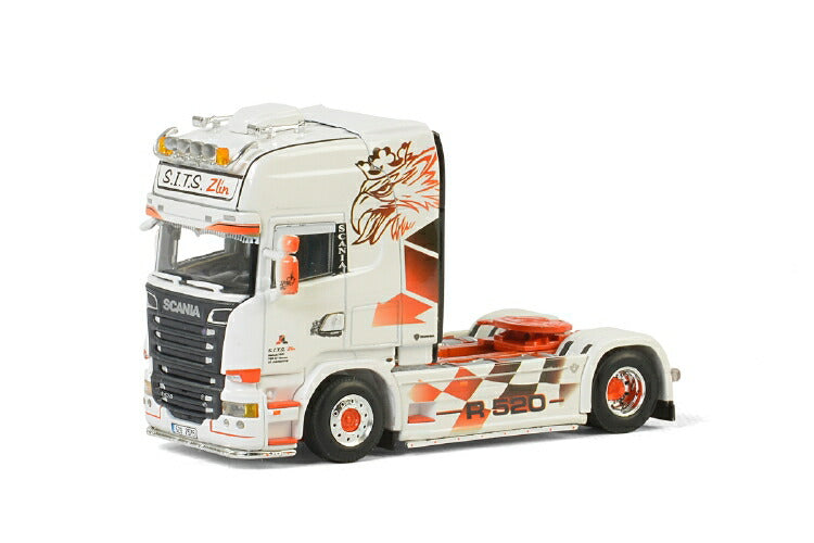 ギャラリービューアに画像をロードする, S.I.T.S. Scaniaスカニア Streamline Toplineトラクタ 建設機械模型 工事車両 WSI 1/50 ミニチュア