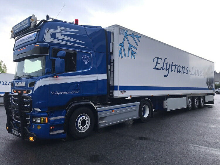 ギャラリービューアに画像をロードする, 【予約】10-12月以降発売予定SCANIA STREAMLINE TOPLINE 4x2 リーファートレーラー 3軸トラック /WSI 1/50 建設機械 模型ミニカー はたらく車 重機