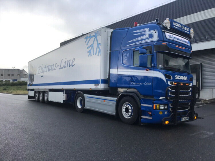 ギャラリービューアに画像をロードする, 【予約】10-12月以降発売予定SCANIA STREAMLINE TOPLINE 4x2 リーファートレーラー 3軸トラック /WSI 1/50 建設機械 模型ミニカー はたらく車 重機