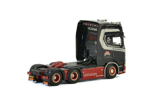 Jacob Tiedemann Scaniaスカニア S Highline CR20Hトラクタ  建設機械模型 工事車両 WSI 1/50 ミニチュア